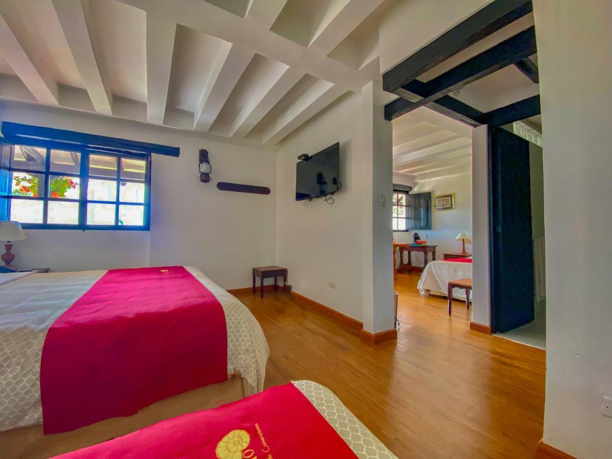Hospederia Centro De Convenciones Duruelo Hotel Villa de Leyva Eksteriør billede